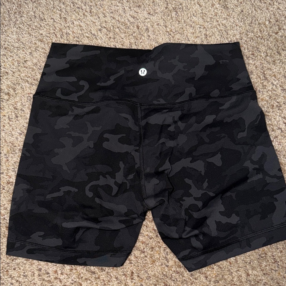 lululemon athletica Dark Camouflage Shorts
